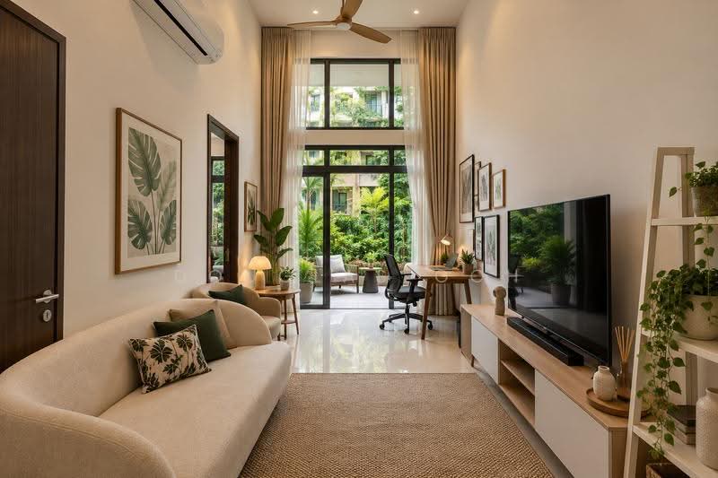 Tropika East, 3 Foo Kim Lin Road, Eunos / Geylang / Paya Lebar, 2 Bedrooms, 840 sqft, Condominium For Sale, by Douglas Goh, 500025839 - Living Room - PropertyGuru.com.sg