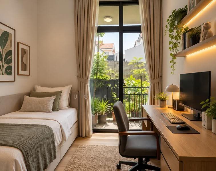 Tropika East, 3 Foo Kim Lin Road, Eunos / Geylang / Paya Lebar, 2 Bedrooms, 840 sqft, Condominium For Sale, by Douglas Goh, 500025839 - Study - PropertyGuru.com.sg