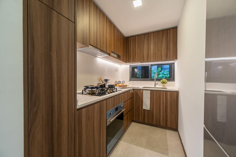 Lentor Modern Condominium For Sale at S$ 2,268,000 | PropertyGuru Singapore - Kitchen