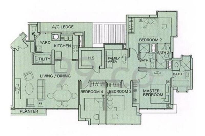 For Rent Goldenhill Park Condo