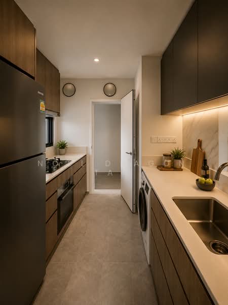 Bartley Vue, 8 Jalan Bunga Rampai, 2 Bedrooms, 732 sqft, Condominium For Sale, by Noel DRAGON Tan, 500025957 - Kitchen - PropertyGuru.com.sg