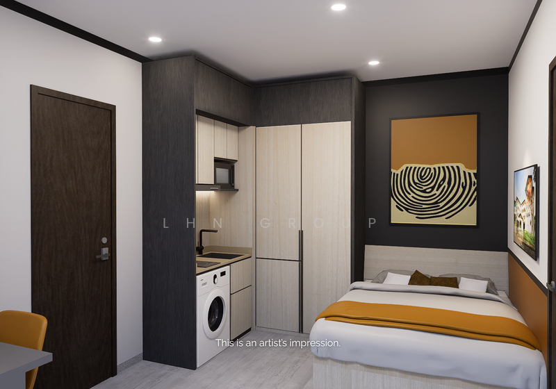 Coliwoo Midtown, Minutes Walk to Bugis & Bras Basah MRT, , Studio, 180 sqft, Apartment For Rent, by Coliwoo, 500026002 - Bedroom - PropertyGuru.com.sg