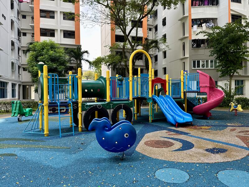 Playground just downstairs