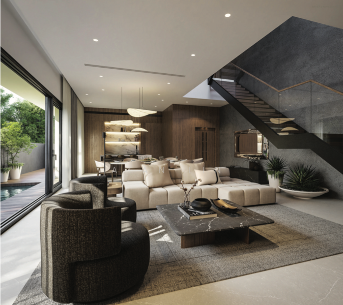 Brand New Semi-Detached @ Tay Lian Teck Road Semi-Detached House For Sale at S$ 8,780,000 | PropertyGuru Singapore - Living Room