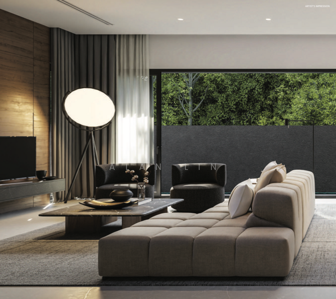 Brand New Semi-Detached @ Tay Lian Teck Road Semi-Detached House For Sale at S$ 8,780,000 | PropertyGuru Singapore - Living Room