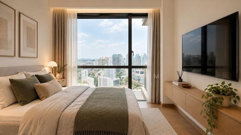The Landmark, 173 Chin Swee Road, Alexandra / Commonwealth, 2 Bedrooms, 678 sqft, Condominium For Sale, by Titus Lim Zhiyong, 500026226 - Bedroom - PropertyGuru.com.sg