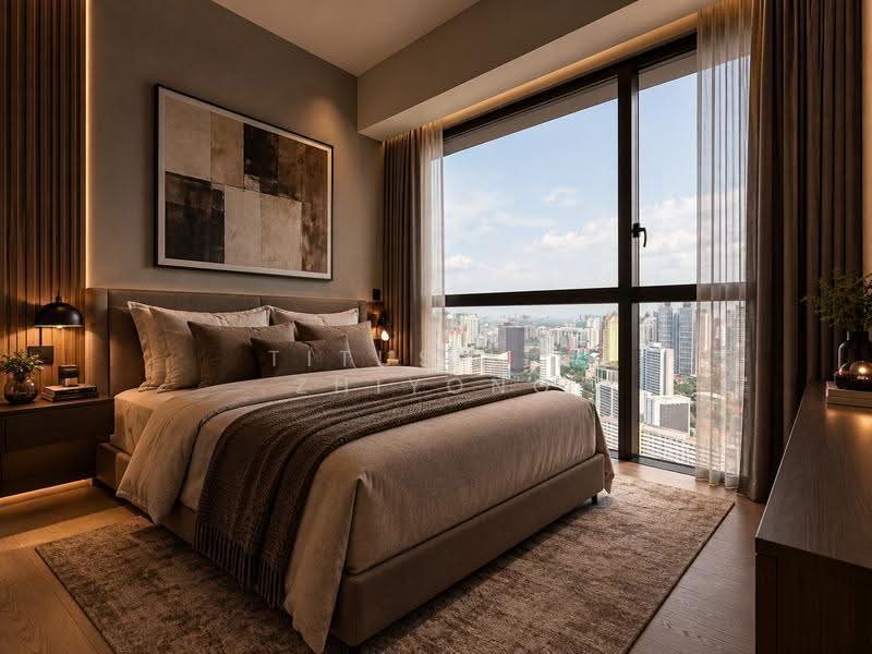 The Landmark, 173 Chin Swee Road, Alexandra / Commonwealth, 2 Bedrooms, 678 sqft, Condominium For Sale, by Titus Lim Zhiyong, 500026226 - Bedroom - PropertyGuru.com.sg