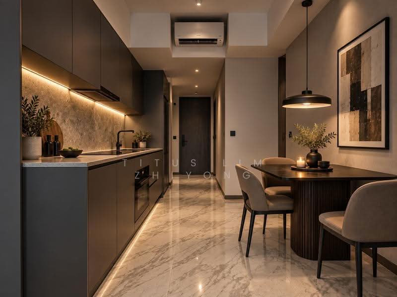 The Landmark, 173 Chin Swee Road, Alexandra / Commonwealth, 2 Bedrooms, 678 sqft, Condominium For Sale, by Titus Lim Zhiyong, 500026226 - Kitchen - PropertyGuru.com.sg