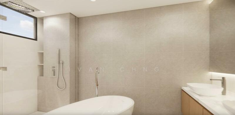 ⭐️⭐️LANDED7772@ East Coast 5BR Brand New Terrace House near Siglap MRT Terraced House For Sale at S$ 6,380,000 | PropertyGuru Singapore - Master Bathroom