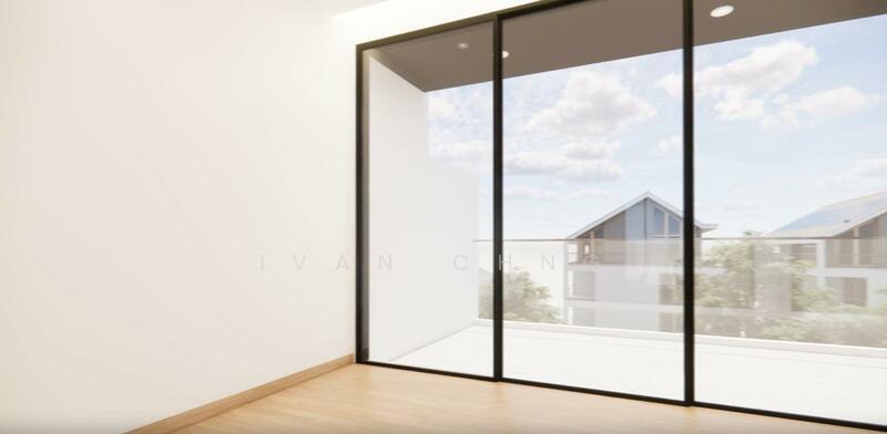 ⭐️⭐️LANDED7772@ East Coast 5BR Brand New Terrace House near Siglap MRT Terraced House For Sale at S$ 6,380,000 | PropertyGuru Singapore - Master Balcony (Artist's Impression)