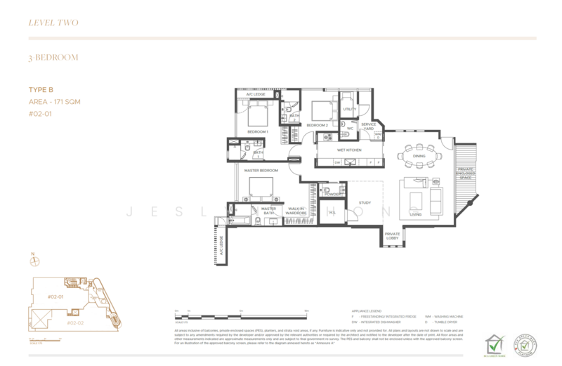 The Giverny Residences, 6 Robin Drive, 3 Bedrooms, 1,841 sqft, Condominium For Sale, by Jeslyn Chong, 500026404 - PropertyGuru.com.sg