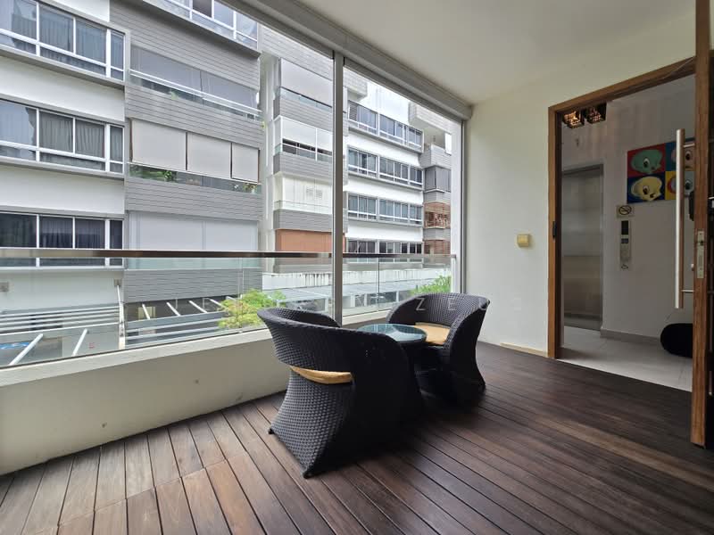 The Lucent, 99 Lorong N Telok Kurau, 3 Bedrooms, 1,012 sqft, Condominium For Rent, by Jeffrey Zeus, 500027011 - Balcony - PropertyGuru.com.sg