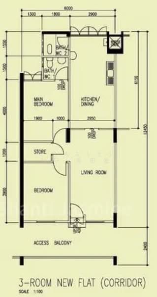50 Dorset Road HDB Flat For Sale at S$ 490,000 | PropertyGuru Singapore