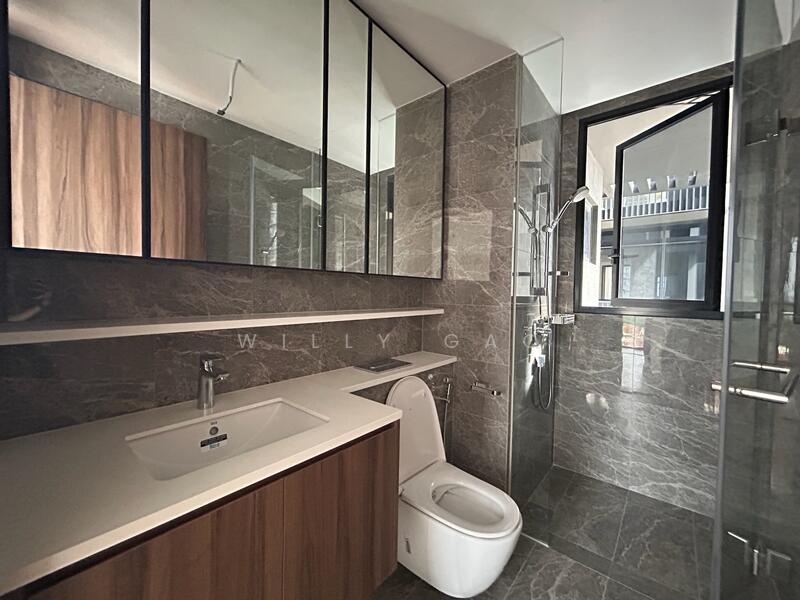Lentor Modern, 3 Lentor Central, 3 Bedrooms, 1,109 sqft, Condominium For Rent, by Willy Gao, 500027201 - Bathroom - PropertyGuru.com.sg