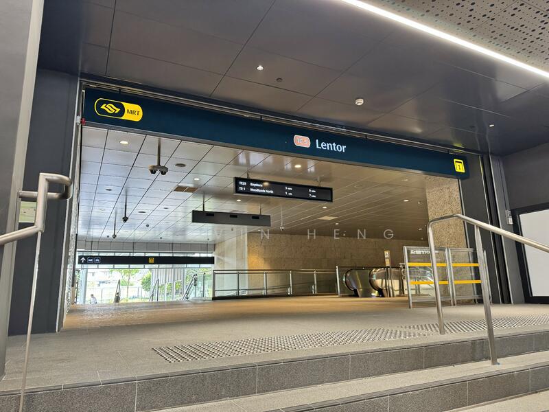 Lentor MRT station
