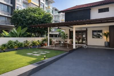 For Rent - ★ D19 Spacious Family Corner Terrace ★ Minutes to Serangoon MRT & NEX