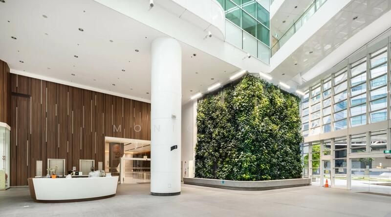 Solaris @ One-North, 1 Fusionopolis Walk, 4,816 sqft, Light Industrial (B1) For Rent, by Monica Oh, 500027725 - Lobby - CommercialGuru.com.sg