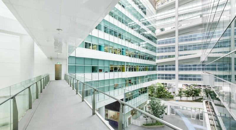 Solaris @ One-North, 1 Fusionopolis Walk, 4,816 sqft, Light Industrial (B1) For Rent, by Monica Oh, 500027725 - Corridor - CommercialGuru.com.sg