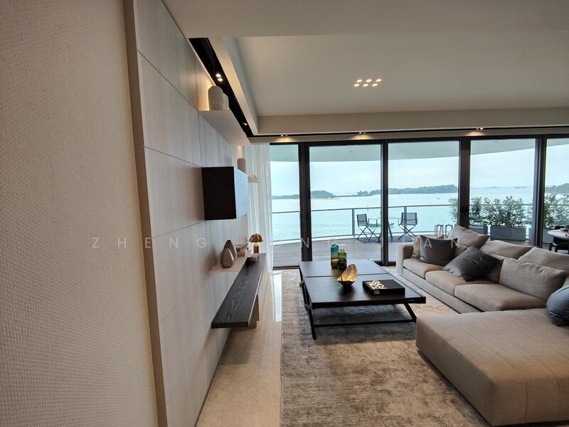 Cape Royale Condominium For Sale at S$ 5,233,000 | PropertyGuru Singapore - Living Room