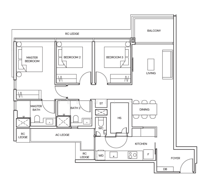 SUPER CHEAP! Brand New 3BR Freehold! Apartment For Sale at S$ 2,817,000 | PropertyGuru Singapore
