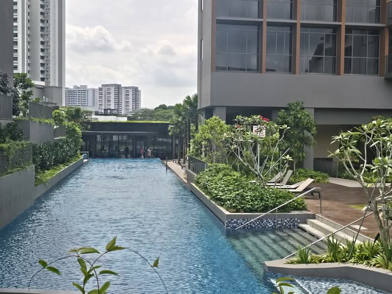 AMO Residence, 21 Ang Mo Kio Rise, 3 Bedrooms, 958 sqft, Condominium For Rent, by Valerie Tan, 500028477 - Pool - PropertyGuru.com.sg