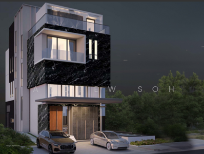 For Sale - ❤️Brand New 3 Levels Detached House with Basement, Attic, Swimming Pool and Home Lift❤️