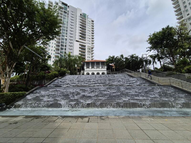 Famous Waterfall Fengshui at Entrance!