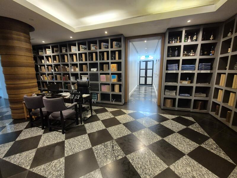 Concierge + Library Inside Club House