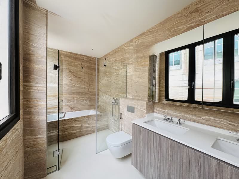 within 1km to Nanyang Sch, Brand New Semi-D with Lift & pool, walk to Tan Kah Kee MRT- call 8130 3636 to view, 5 Bedrooms, 7,000 sqft, Semi-Detached House For Sale, by Kim Yan 金燕, 500028704 - Bathroom - PropertyGuru.com.sg