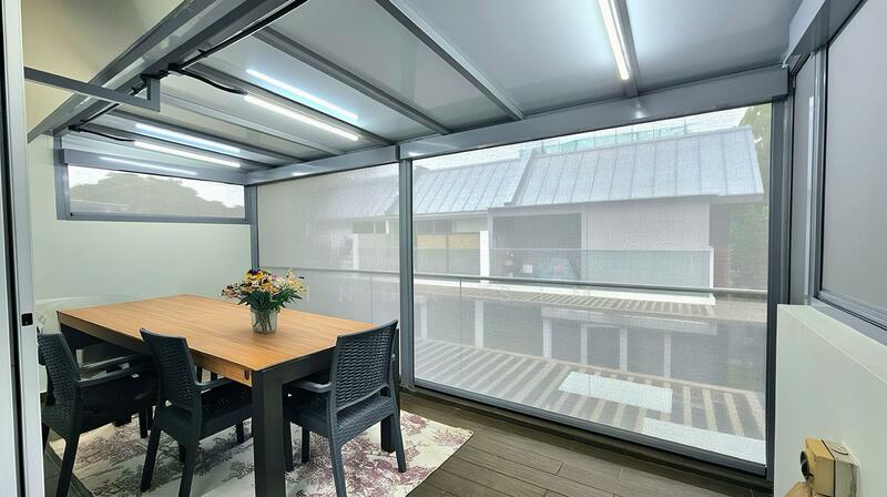 Attic with ziptrack installed