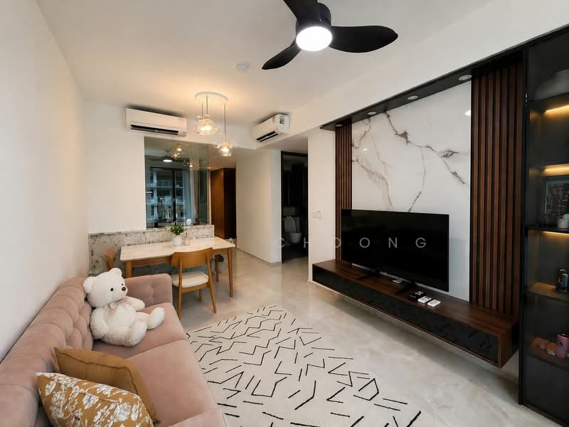 Tembusu Grand, 94 Jalan Tembusu, 2 Bedrooms, 743 sqft, Condominium For Sale, by Fiona Choong, 500029760 - Living Room - PropertyGuru.com.sg