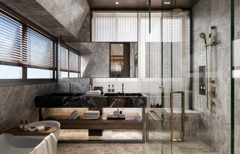 ⭐Majestic Freehold Homes w Pool, Lift & Roof Terrace⭐ Detached House For Sale at S$ 16,388,000 | PropertyGuru Singapore - Bathroom