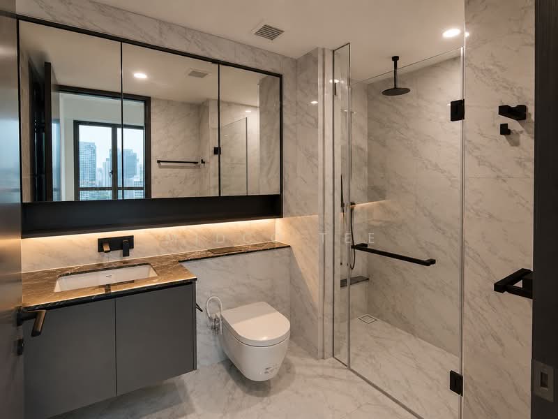 The Landmark, 173 Chin Swee Road, 2 Bedrooms, 678 sqft, Condominium For Rent, by Midco Tee, 500029923 - Bathroom - PropertyGuru.com.sg