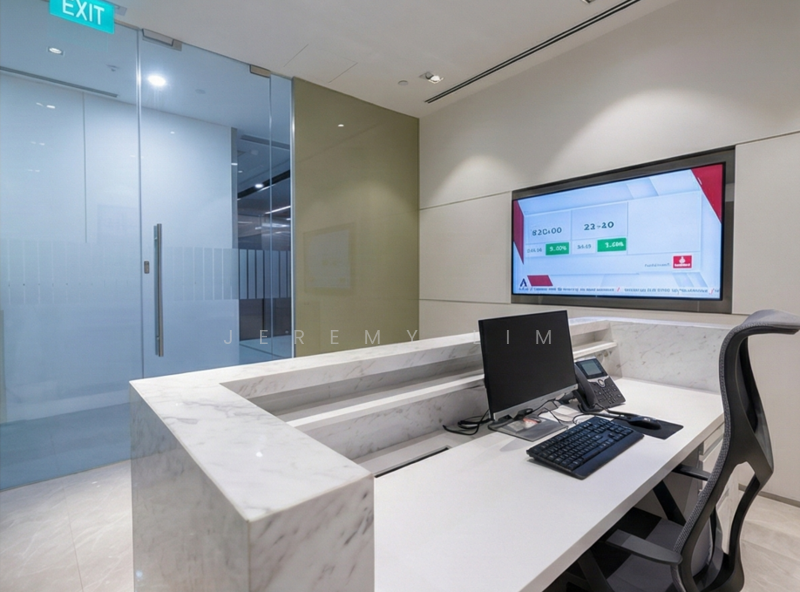 Asia Square Tower 1, 8 Marina View, 2,506 sqft, Office For Rent, by Jeremy Lim, 500029998 - Interior - CommercialGuru.com.sg