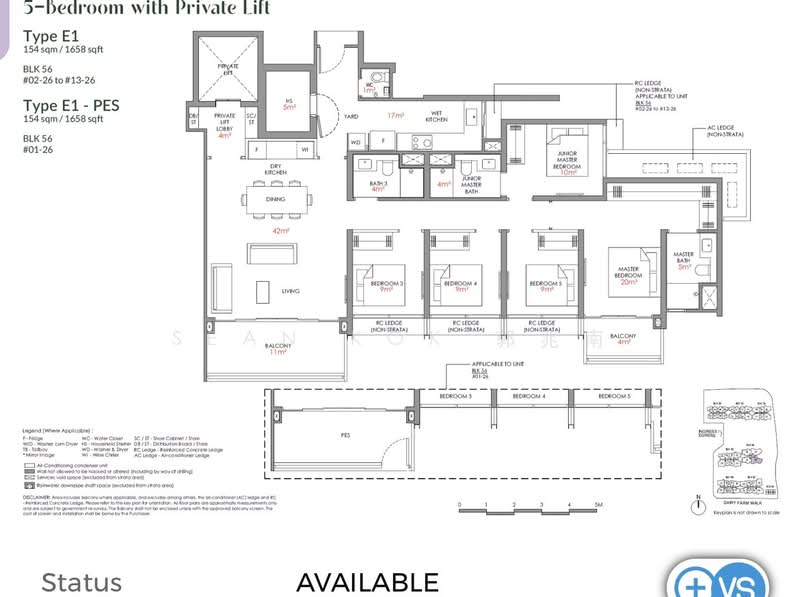 Narra Residences, 50 Dairy Farm Walk, 5 Bedrooms, 1,658 sqft, Condominium For Sale, by Sean Kok 郭兆南, 500030123 - PropertyGuru.com.sg