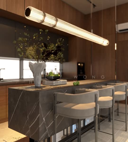 EMINENCE LANDED~Brand New 2.5 Storey Semi-D @ Serangoon Garden near Tavistock MRT, Hougang / Punggol / Sengkang, 6 Bedrooms, 6,657 sqft, Semi-Detached House For Sale, by Ashley Wong Hui Min (黄鏸慜), 500030544 - Kitchen - PropertyGuru.com.sg