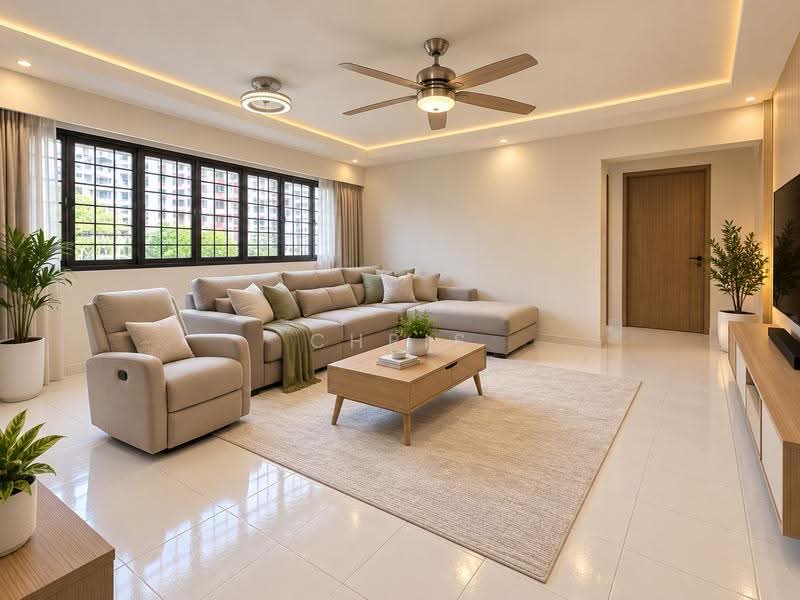 319 Bukit Batok Street 33, 319 Bukit Batok Street 33, Dairy Farm / Bukit Panjang / Choa Chu Kang, 3 Bedrooms, 1,313 sqft, HDB Flat For Sale, by Chris Koo, 500030555 - Living Room - PropertyGuru.com.sg