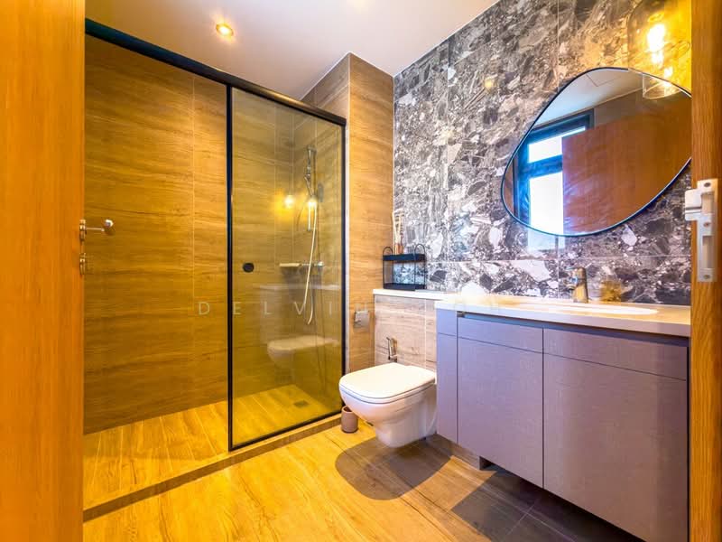 Rivercove Residences EC, 20 Anchorvale Ln, 3 Bedrooms, 1,109 sqft, Condominium For Sale, by Delvin Goh, 500030696 - Master Bathroom - PropertyGuru.com.sg