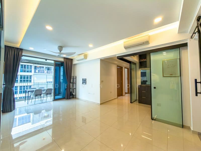 Rivercove Residences EC, 20 Anchorvale Ln, 3 Bedrooms, 1,109 sqft, Condominium For Sale, by Delvin Goh, 500030696 - Living Room - PropertyGuru.com.sg