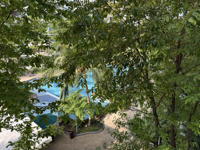 Balcony Face Swim Pool + Greenery