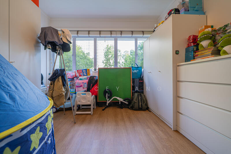 Bedroom 1 with unblocked view