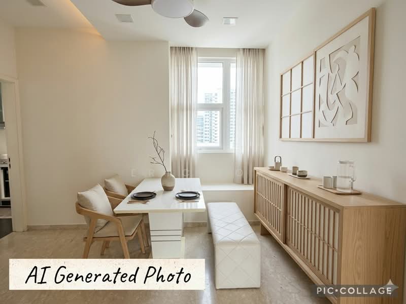 City Regency, 18 Saint Michael's Road, 3 Bedrooms, 990 sqft, Apartment For Sale, by Eric Toh, 500031264 - Dining Room - AI - PropertyGuru.com.sg
