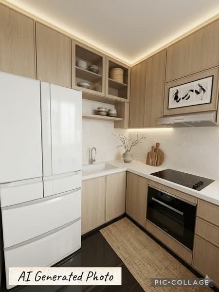 City Regency, 18 Saint Michael's Road, 3 Bedrooms, 990 sqft, Apartment For Sale, by Eric Toh, 500031264 - Kitchen - AI - PropertyGuru.com.sg