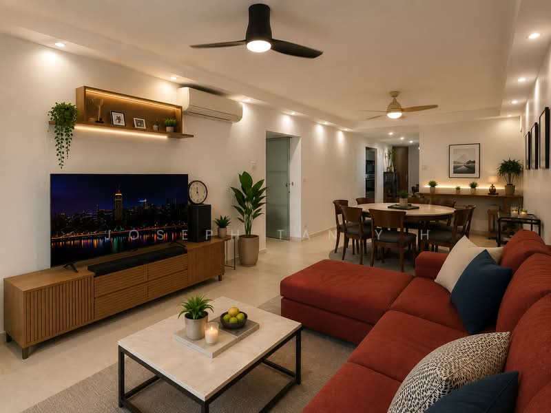 114 Edgefield Plains, 114 Edgefield Plains, 4 Bedrooms, 1,399 sqft, HDB Flat For Sale, by Joseph Tan Y H, 500031268 - Living Room - PropertyGuru.com.sg