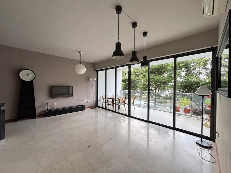 Living Room and balcony