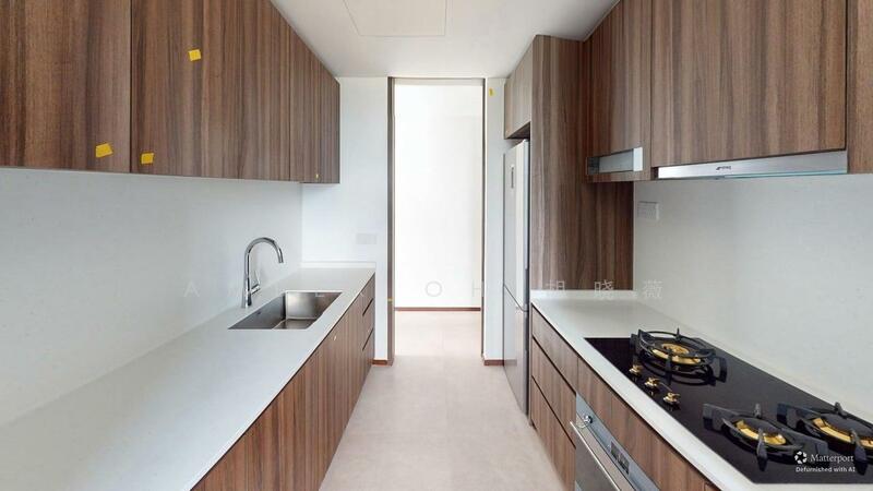 Lentor Modern, 3 Lentor Central, 3 Bedrooms, 1,109 sqft, Condominium For Rent, by Amber Oh 胡晓薇, 500031502 - Kitchen - PropertyGuru.com.sg