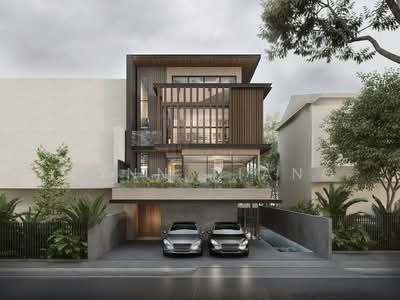 For Sale - ❤️GIANT⚡️Brand New 4 Levels Semi-D in Serangoon Garden Estate w Pool, Attic & Lift