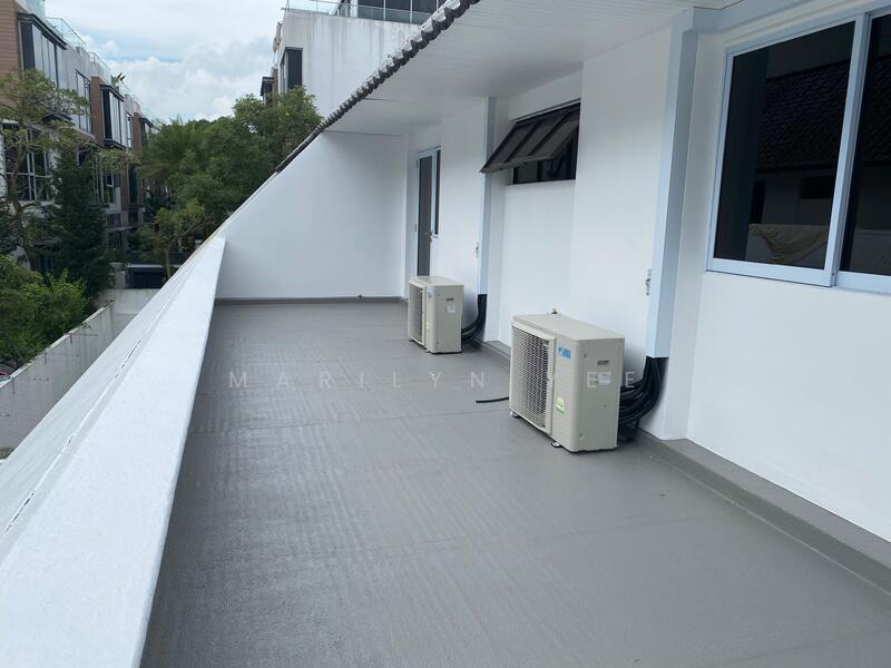 Balcony of bedrooms 2 & 3