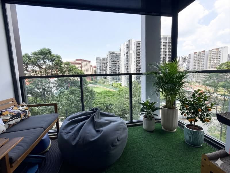 Botanique at Bartley, 239 Upper Paya Lebar Road, 2 Bedrooms, 721 sqft, Condominium For Sale, by Titus Lim Zhiyong, 500032098 - Balcony - PropertyGuru.com.sg