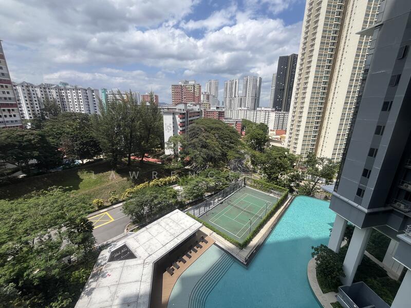 Stirling Residences, 21 Stirling Road, 3 Bedrooms, 980 sqft, Condominium For Rent, by Lawrence Loh, 500032513 - View from the Balcony - PropertyGuru.com.sg